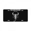 Scorpion License Plate