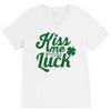 kiss me for luck V-Neck Tee