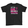 all this girl care about is volleyball Youth Tee