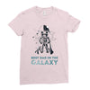 best dad in the galaxy Ladies Fitted T-Shirt