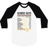 Scorpio Facts Zodiac 3/4 Sleeve Shirt