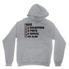 i have 2 daughter Unisex Hoodie