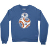 calavera droid Crewneck Sweatshirt