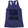 Just One More Pair I Promise Racerback Tank