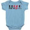 blood first Baby Bodysuit