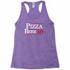 pizza and beer '16 Racerback Tank