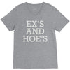 ex's and hoe's V-Neck Tee