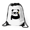 panda bear Drawstring Bags