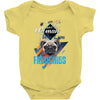 who loves frenchies Baby Bodysuit