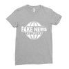 fake news Ladies Fitted T-Shirt