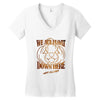 Float Down (f140) Women's V-Neck T-Shirt