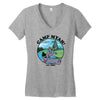 camp myah Women's V-Neck T-Shirt