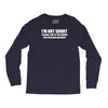 i'm not short awesome funny Long Sleeve Shirts