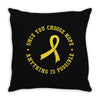 Ewing Sarcoma Awareness Throw Pillow