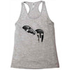 spartan mask Racerback Tank