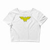 wonder woman classic logo Crop Top