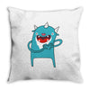 monster hearts you Throw Pillow