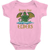 respect your elders Baby Onesie