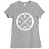 clan of xymox tee dutch gothic wave rock Ladies Fitted T-Shirt