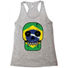 brazil till i die Racerback Tank
