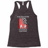 if the land of the free Racerback Tank