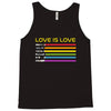 lightsaber rainbow Tank Top