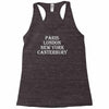 new york london canterbury Racerback Tank