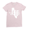 Beto Texas Map Ladies Fitted T-Shirt