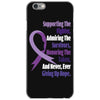 supporting the fighter, admiring the survivors, honoring the taken iPhone 6/6s Case