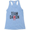 team damon salvatore Racerback Tank