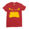 angry gorilla face Ladies Fitted T-Shirt