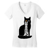 barad purr Women's V-Neck T-Shirt