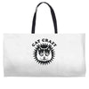 cat crazy Weekender Totes