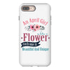 An April Girl Like AFlowers iPhone 8 Plus