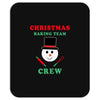 christmas baking team crew snowman Mousepad
