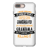 Super Cool Granddaughter Of A Freaking Awesome Grandma iPhone 8 Plus