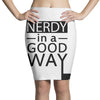 nerdy in a good way Pencil Skirts