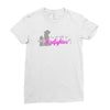 lady firefighter Ladies Fitted T-Shirt