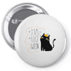 Halloween Cat Pin-back button