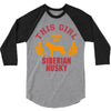 This Girl Loves Siberian Husky 3/4 Sleeve Shirt