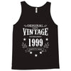 original parts vintage established 1999 perfectly aged Tank Top