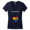 Worth The Wait Baby Foot Women's V-Neck T-Shirt