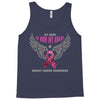 my hero is now my angel breast cancer awareness Tank Top