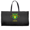 vegan police scott pilgrim Weekender Totes