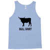 bull shirt funny small humor crude awesome beer tee cool geek nerd hum Tank Top