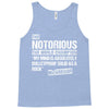 The Notorious, Undisputed World Champion Tank Top