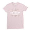 because i'm the dm Ladies Fitted T-Shirt