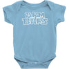 arm bars by cageside fight co   funny brazilian jiu jitsu tee bjj mma Baby Onesie