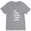 Lgbt Checklist V-Neck Tee