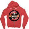 eye led Zipper Hoodie